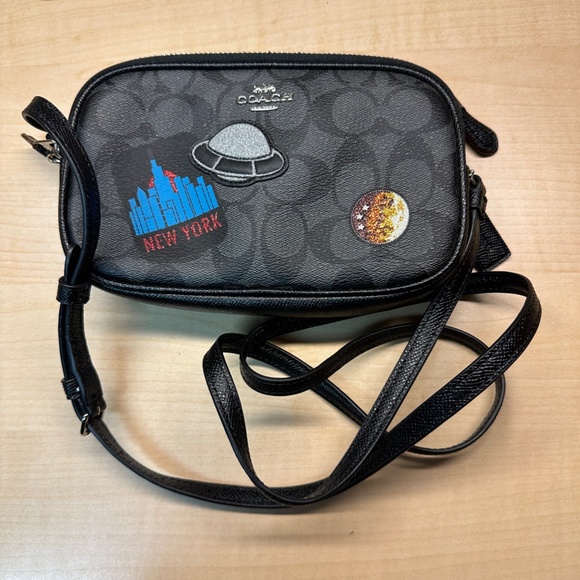 NWT! RARE! COACH NASA COLLABORATION SPACE SIGNATURE CROSSBODY SHOULDERBAG F29463 - Picture 11 of 13